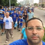 Ricardo Diniz Participa de Caminhada do Autismo.