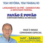 Vereador Pavão Filho lança sua  pré-candidatura.