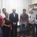 Pavão Filho recebe representantes dos bairros Outeiro da  Cruz e Sacavém.