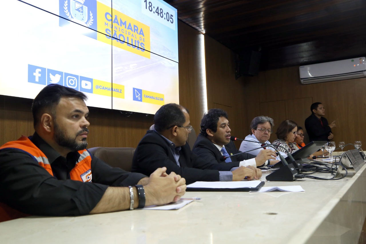 Câmara discute plano emergencial de enfrentamento às fortes chuvas em São Luís