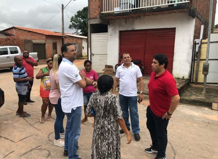 Vereadores visitam bairros de São Luís prejudicados pelas fortes chuvas