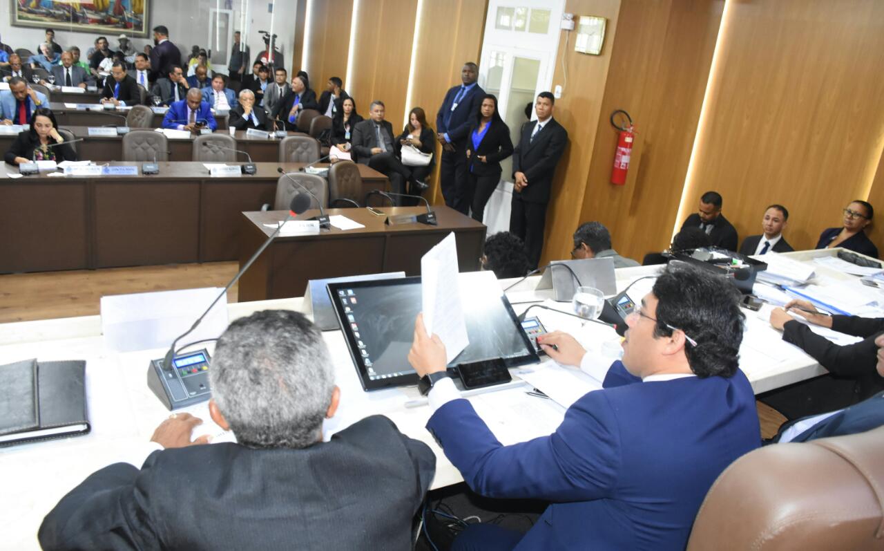 Sessão Ordinária da Câmara Municipal de São Luís. Foto: Paulo Caruá