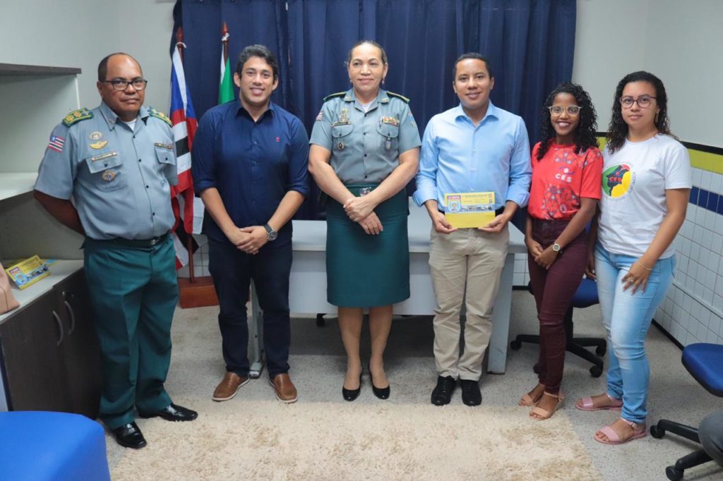 Vereadores visitam Batalhão Escolar da PM e elogiam trabalho de ronda nas instituições de ensino de São Luís