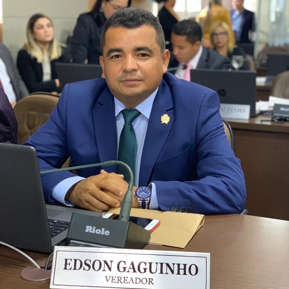 O vereador Edson Gaguinho (PHS)