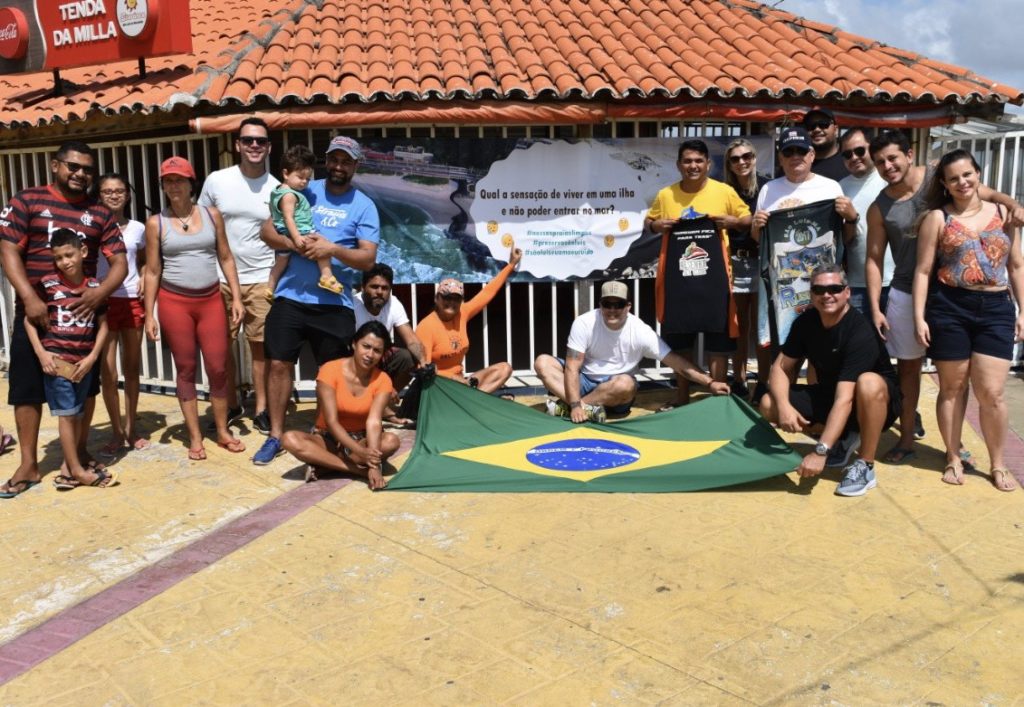 Vereador Estevão Aragão realiza ato pacífico em prol das praias de São Luís