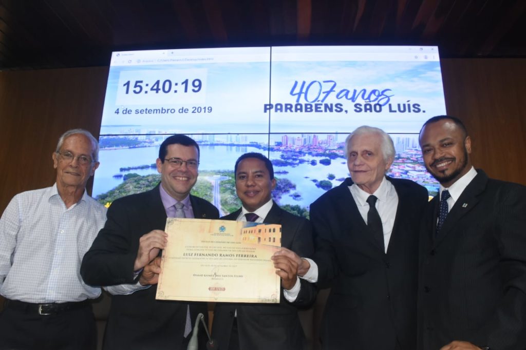Câmara concede título de Cidadão Ludovicense para Luís Fernando Ramos