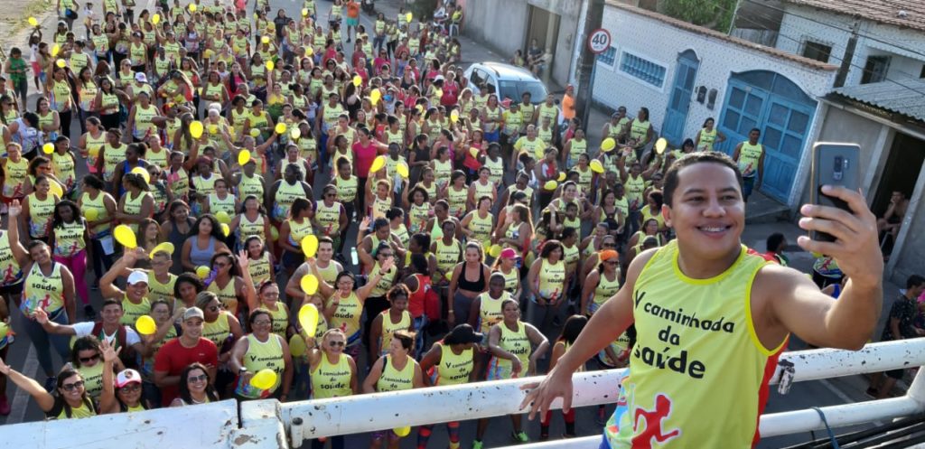 Raimundo Penha apoia V Caminhada da Saúde