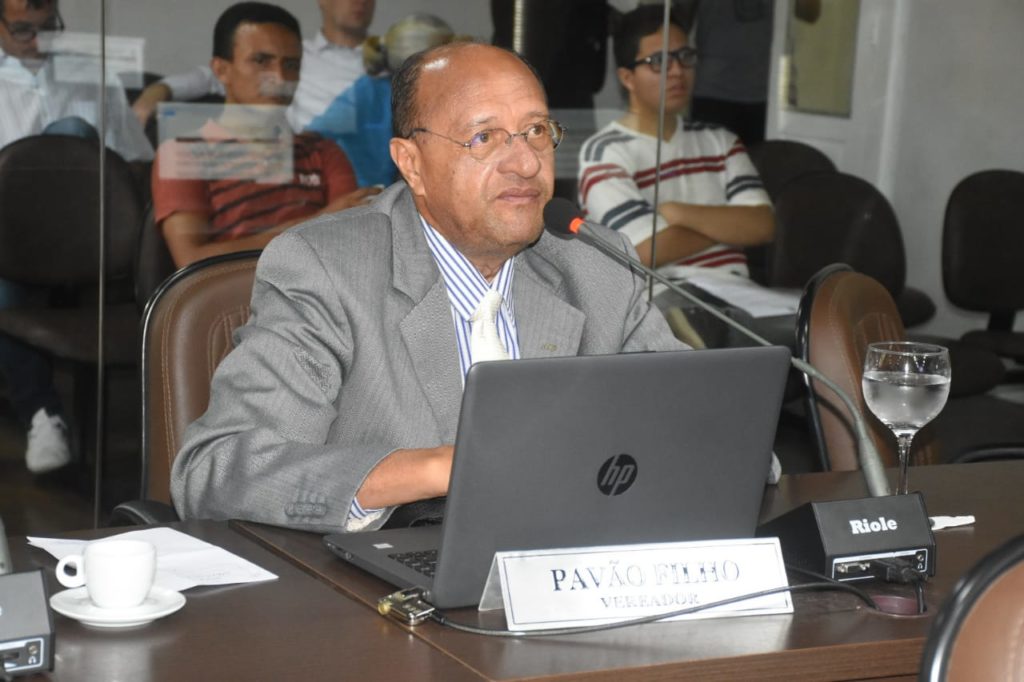 O vereador Pavão Filho (PDT)