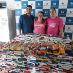 Com apoio de Estevão Aragão, Grupo WP entrega uma tonelada de alimentos ao Aldenora Bello