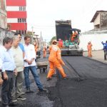 Afonso Manoel participa do início das obras de pavimentação no bairro Jardim Bela Vista- Cohama