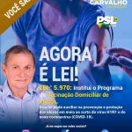 Lei de autoria do vereador Chico Carvalho pode auxiliar na proteção de idosos contra viroses