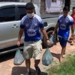 Vereador Ribeiro Neto converte festa da vitória em distribuição de 2 toneladas de alimentos