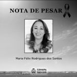 NOTA DE PESAR: Maria Felix Rodrigues dos Santos