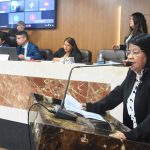 Fátima Araújo faz agradecimentos ao governo do Estado em discurso na Câmara