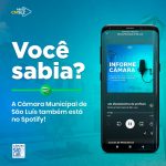 Câmara de São Luís agora também está no Spotify